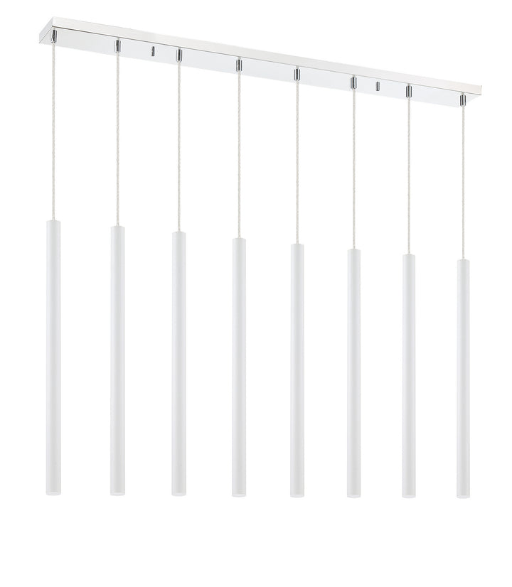 Z-Lite Canada - 917MP24-WH-LED-8LCH - LED Linear Chandelier - Forest - Chrome
