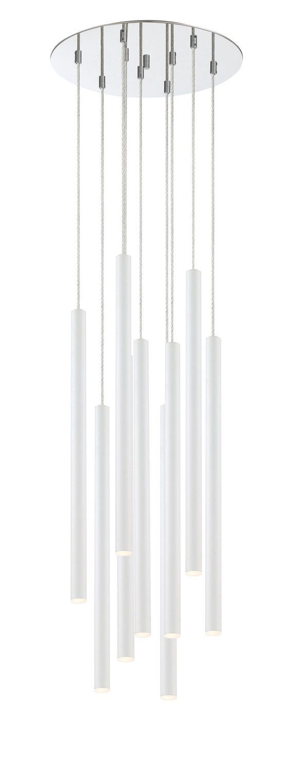 Z-Lite Canada - 917MP24-WH-LED-9RCH - LED Chandelier - Forest - Chrome