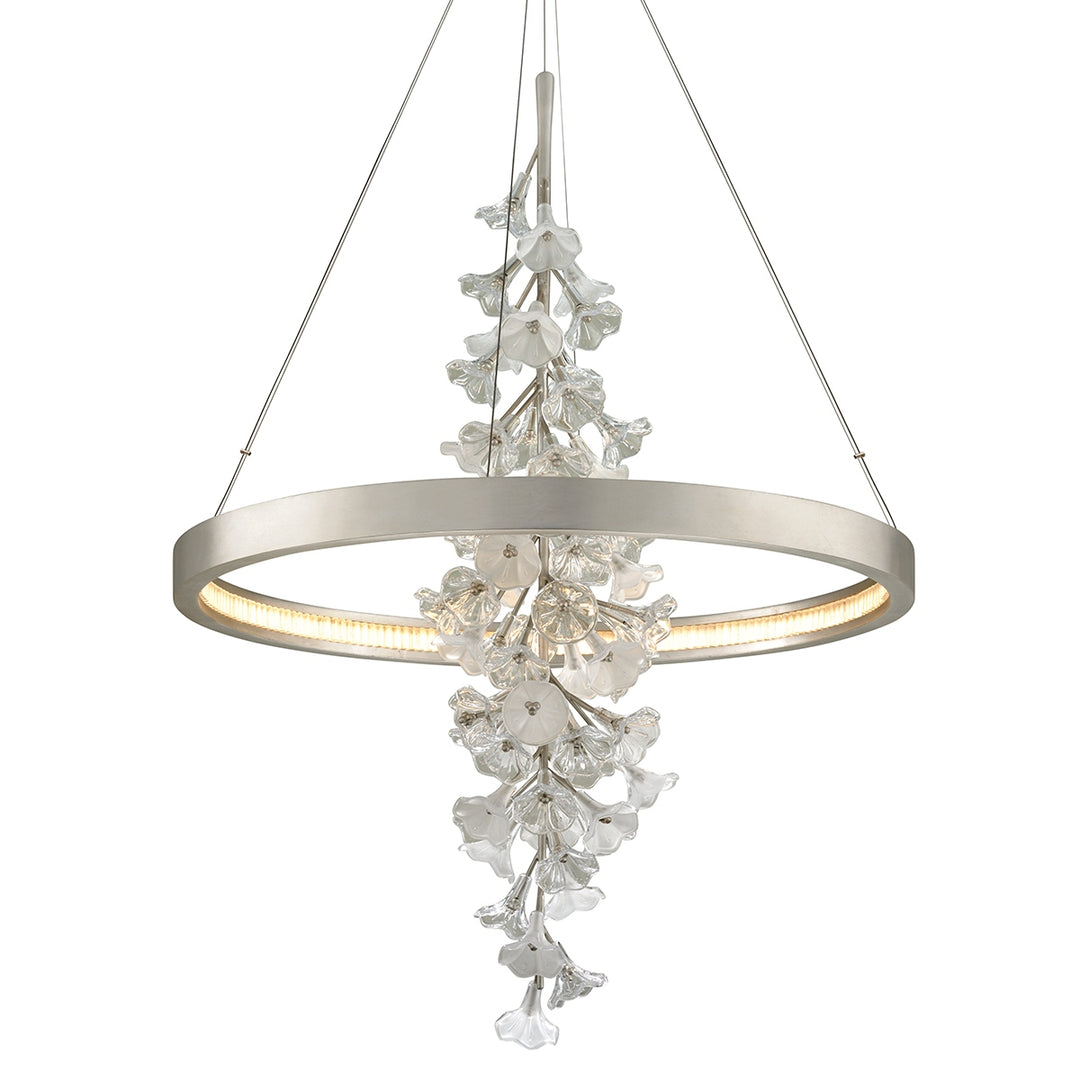 Corbett Lighting Canada - 269-72-SL - LED Chandelier - Jasmine - Silver Leaf