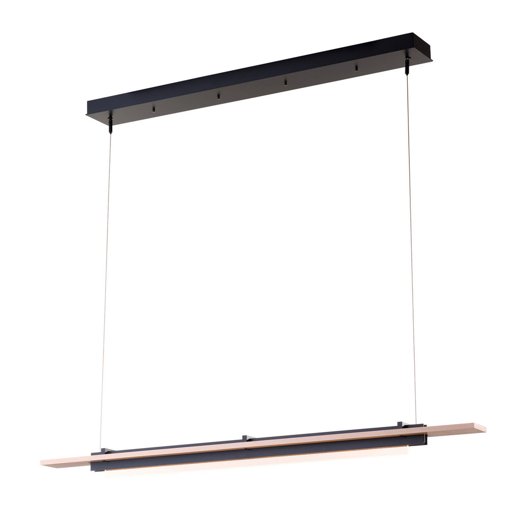 Hubbardton Forge Canada - 139920-LED-STND-10-WD - LED Pendant - Plank - Black