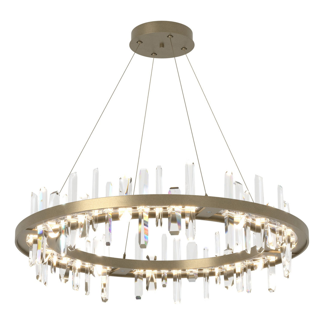 Hubbardton Forge Canada - 139915-LED-STND-84-CR - LED Pendant - Solitude - Soft Gold