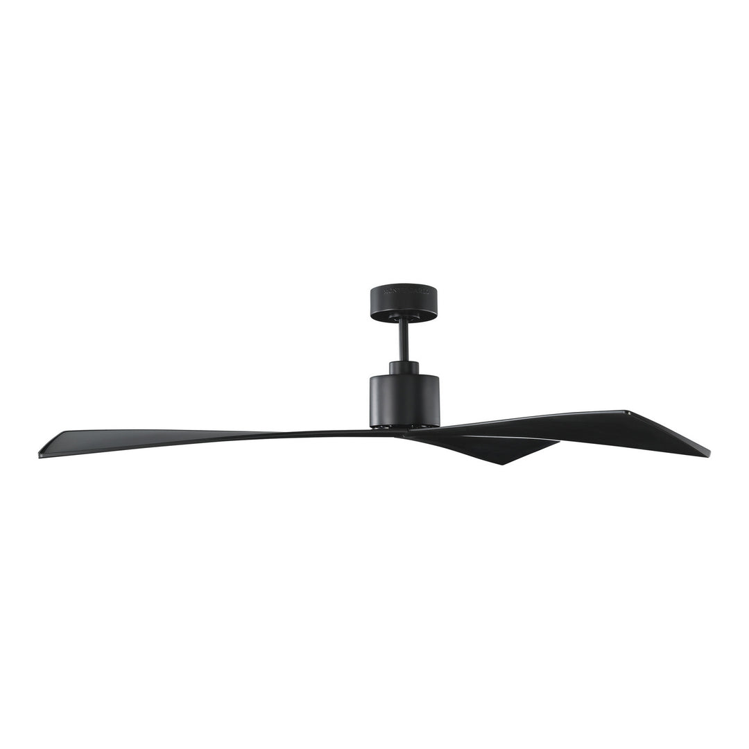 Visual Comfort Fan Canada - 3ADR60BKBK - 60"Ceiling Fan - Adler - Matte Black