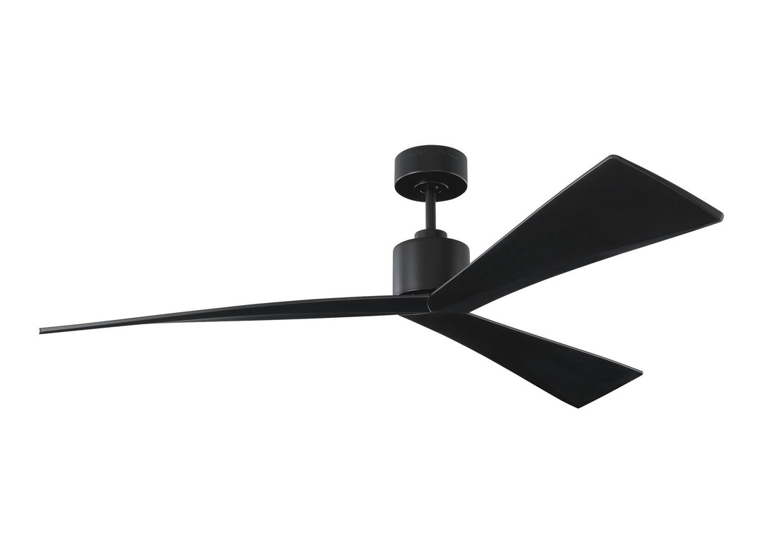 Adler 60"Ceiling Fan in Matte Black - available from The Lighting Shoppe, trusted by Canadian homeowners