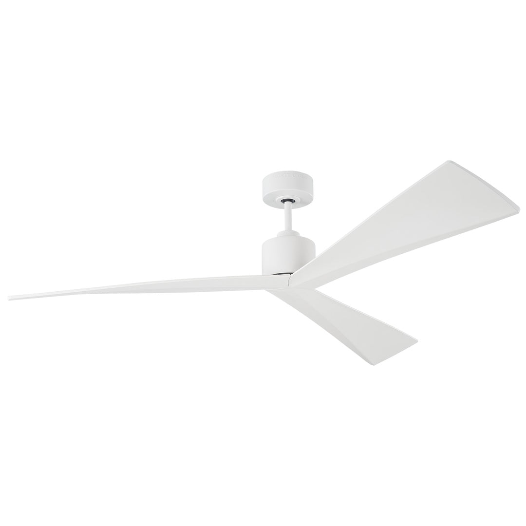 Adler 60"Ceiling Fan in Matte White - available from The Lighting Shoppe, trusted by Canadian homeowners