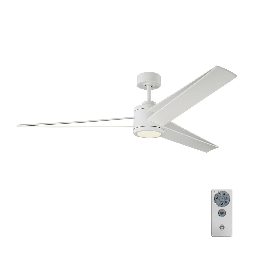 Visual Comfort Fan Canada - 3AMR60RZWD - 60"Ceiling Fan - Armstrong - Matte White