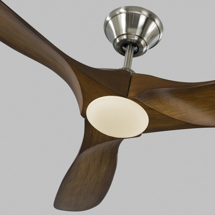 Visual Comfort Fan Canada - 3MAVR52BSKOAD - 52"Ceiling Fan - Maverick - Brushed Steel
