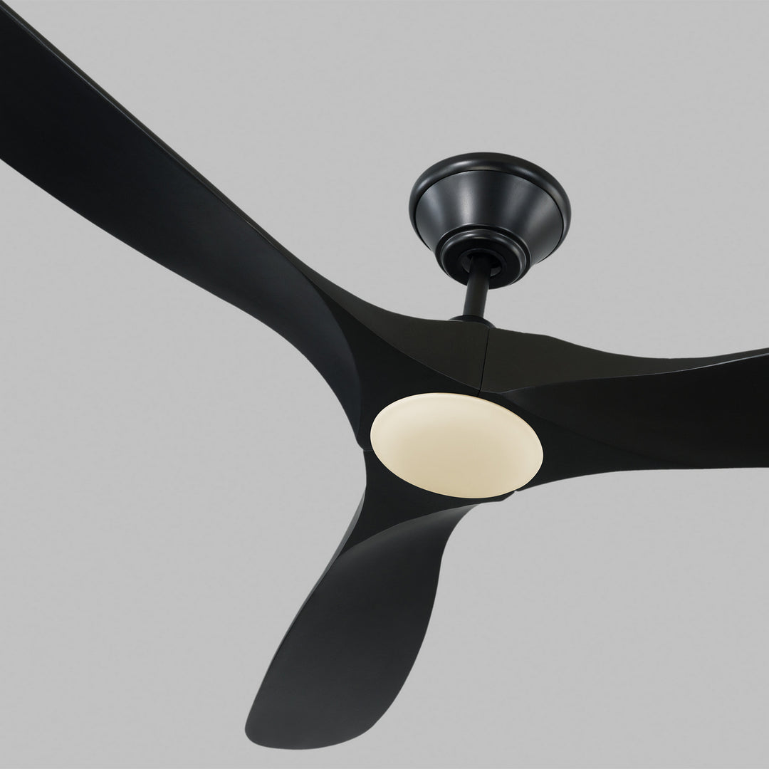 Visual Comfort Fan Canada - 3MAVR60BKBKD - 60"Ceiling Fan - Maverick - Matte Black