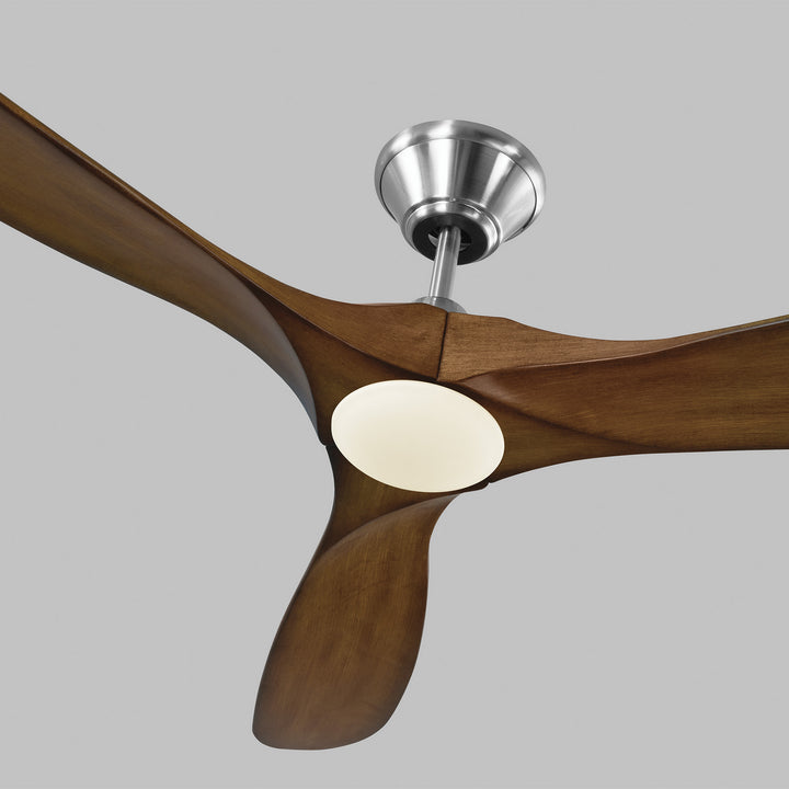 Visual Comfort Fan Canada - 3MAVR60BSKOAD - 60"Ceiling Fan - Maverick - Brushed Steel