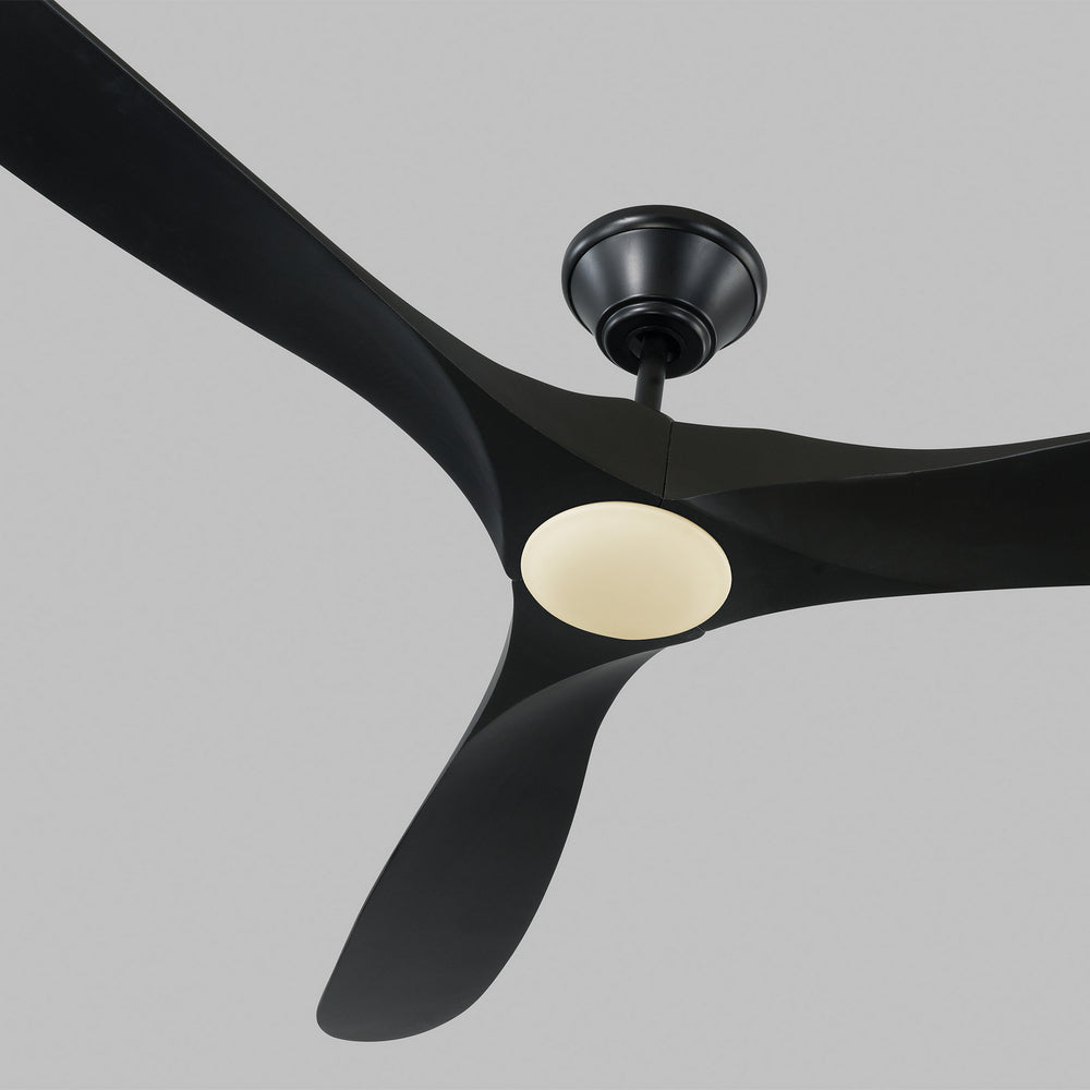 Visual Comfort Fan Canada - 3MAVR70BKBKD - 70"Ceiling Fan - Maverick - Matte Black