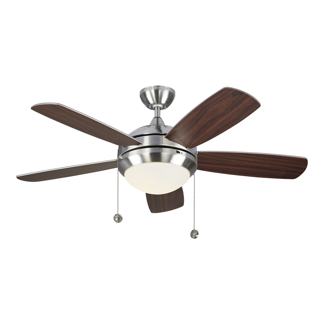 Discus 44" Ceiling Fan in Brushed Steel - available from The Lighting Shoppe, trusted by Canadian homeowners