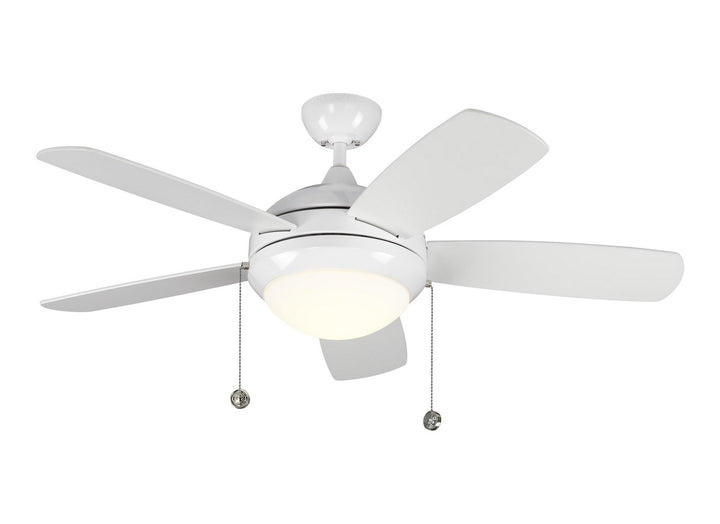 Discus 44" Ceiling Fan in White - available from The Lighting Shoppe, trusted by Canadian homeowners