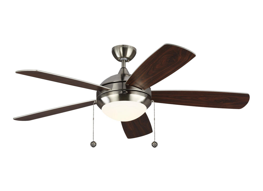 Generation Lighting Canada - 5DIC52BSD-V1 - 52" Ceiling Fan - Discus - Brushed Steel