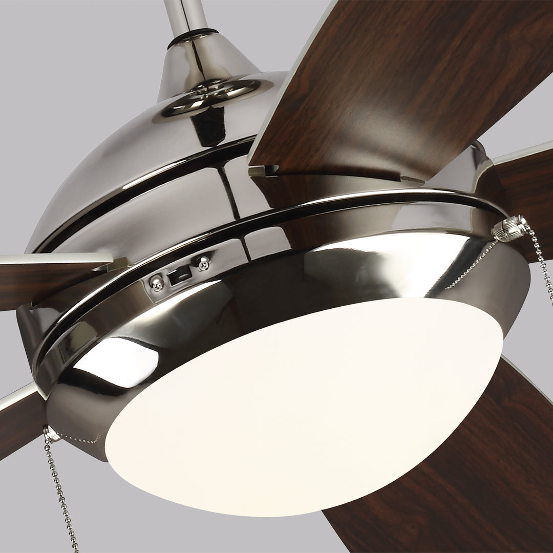 Generation Lighting Canada - 5DIC52BSD-V1 - 52" Ceiling Fan - Discus - Brushed Steel
