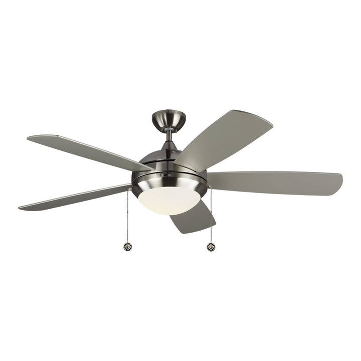 Discus 52" Ceiling Fan in Brushed Steel - available from The Lighting Shoppe, trusted by Canadian homeowners