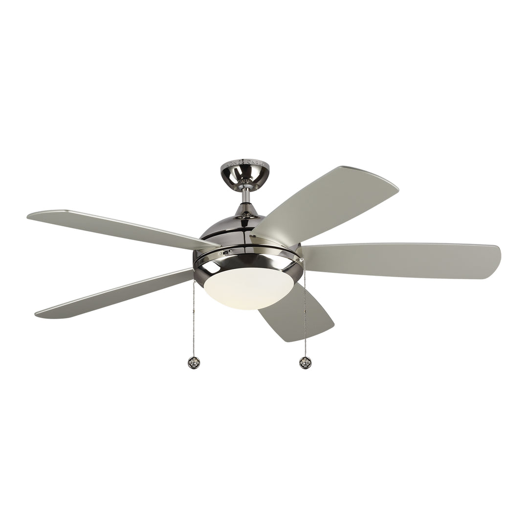 Discus 52" Ceiling Fan in Polished Nickel - available from The Lighting Shoppe, trusted by Canadian homeowners