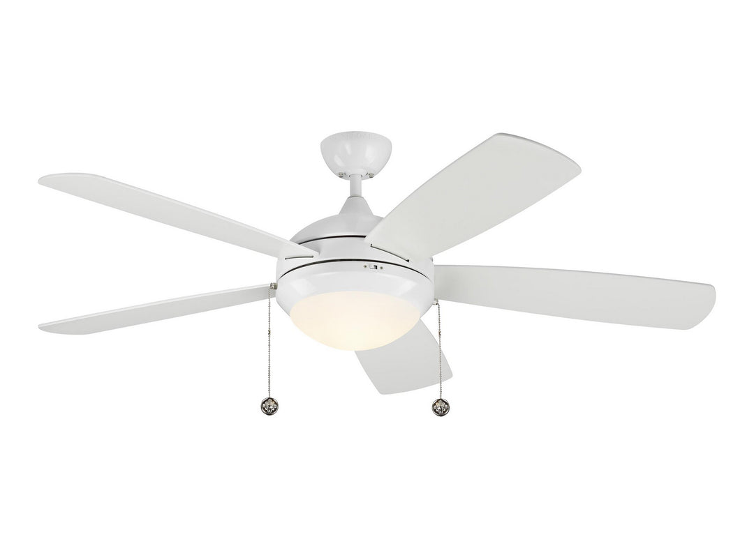 Discus 52" Ceiling Fan in White - available from The Lighting Shoppe, trusted by Canadian homeowners