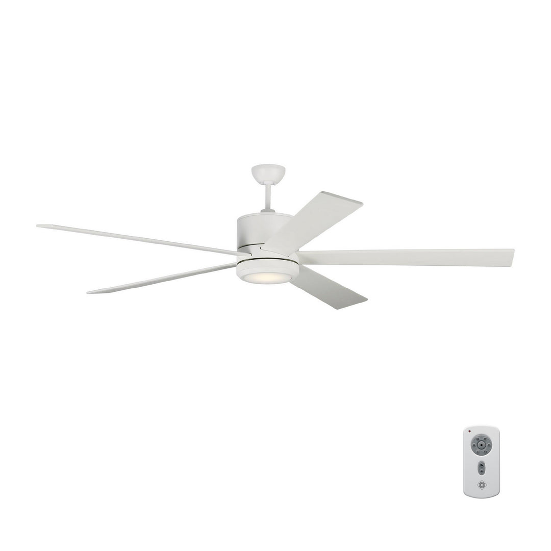 Generation Lighting Canada - 5VMR72RZWD - 72" Ceiling Fan - Vision - Matte White