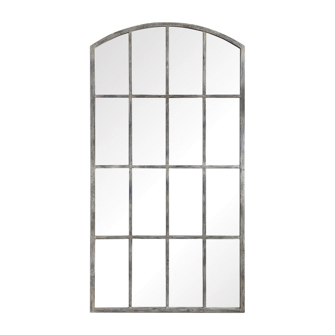 Amiel Mirror in Aged Rust Gray - available from The Lighting Shoppe, trusted by Canadian homeowners