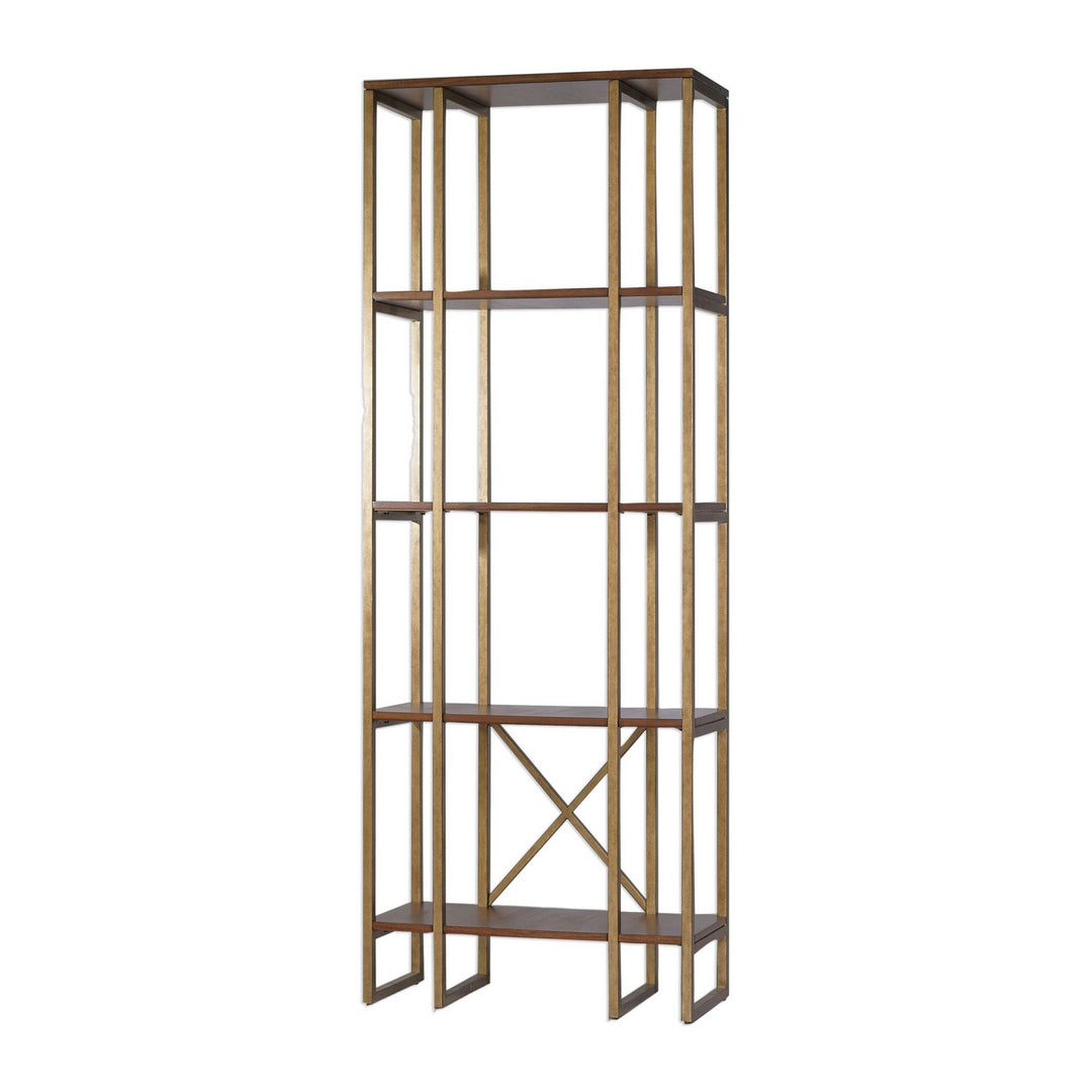 Karishma Etagere in Brushed Antique Gold - available from The Lighting Shoppe, trusted by Canadian homeowners