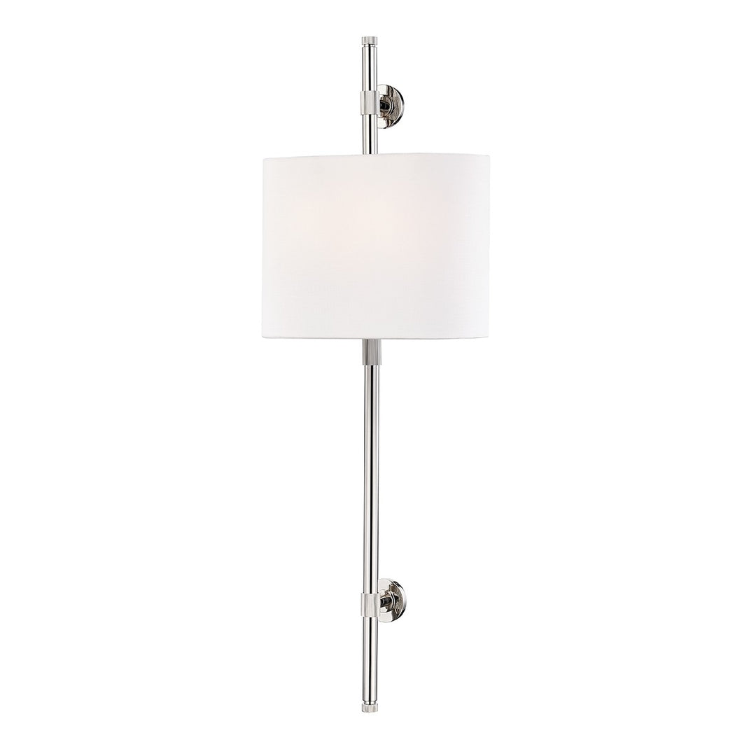 Hudson Valley Canada - 3722-PN - Two Light Wall Sconce - Bowery - Polished Nickel