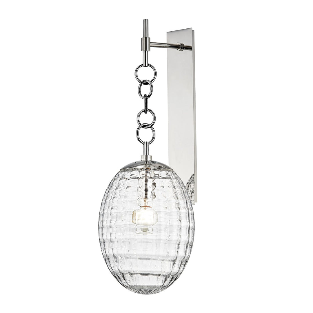 Hudson Valley Canada - 4900-PN - One Light Wall Sconce - Venice - Polished Nickel