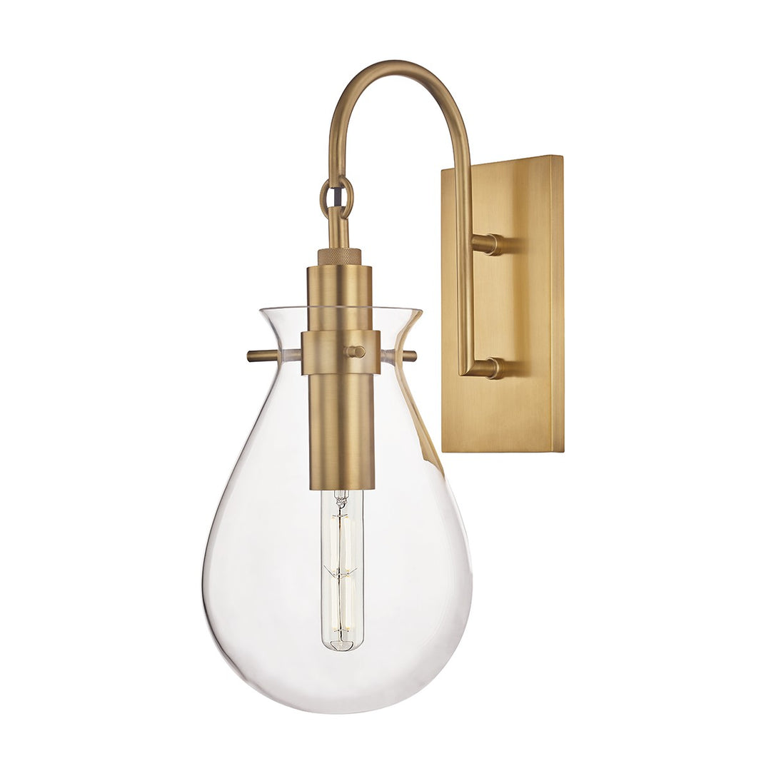 Hudson Valley Canada - BKO100-AGB - LED Wall Sconce - Ivy - Aged Brass