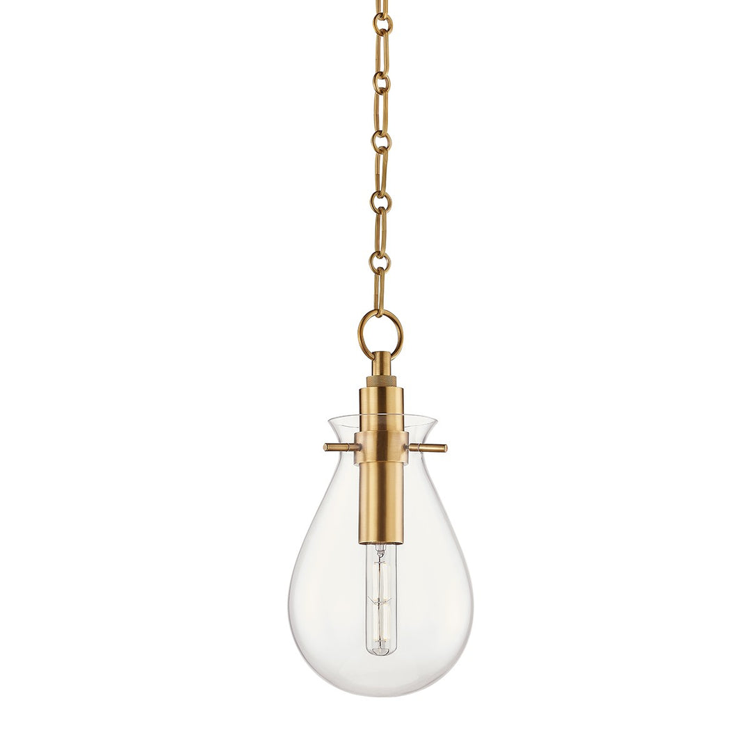 Ivy LED Pendant in Aged Brass - available from The Lighting Shoppe, trusted by Canadian homeowners