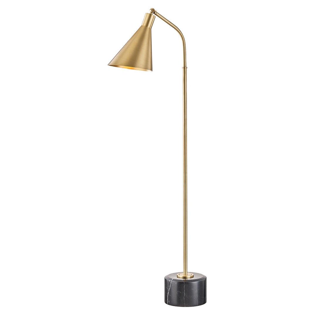 Hudson Valley Canada - L1346-AGB - One Light Floor Lamp - Stanton - Aged Brass