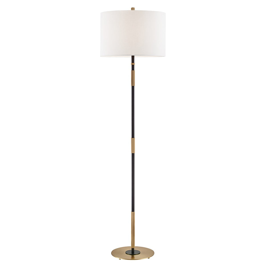 Hudson Valley Canada - L3724-AOB - One Light Floor Lamp - Bowery - Aged Brass/Old Bronze