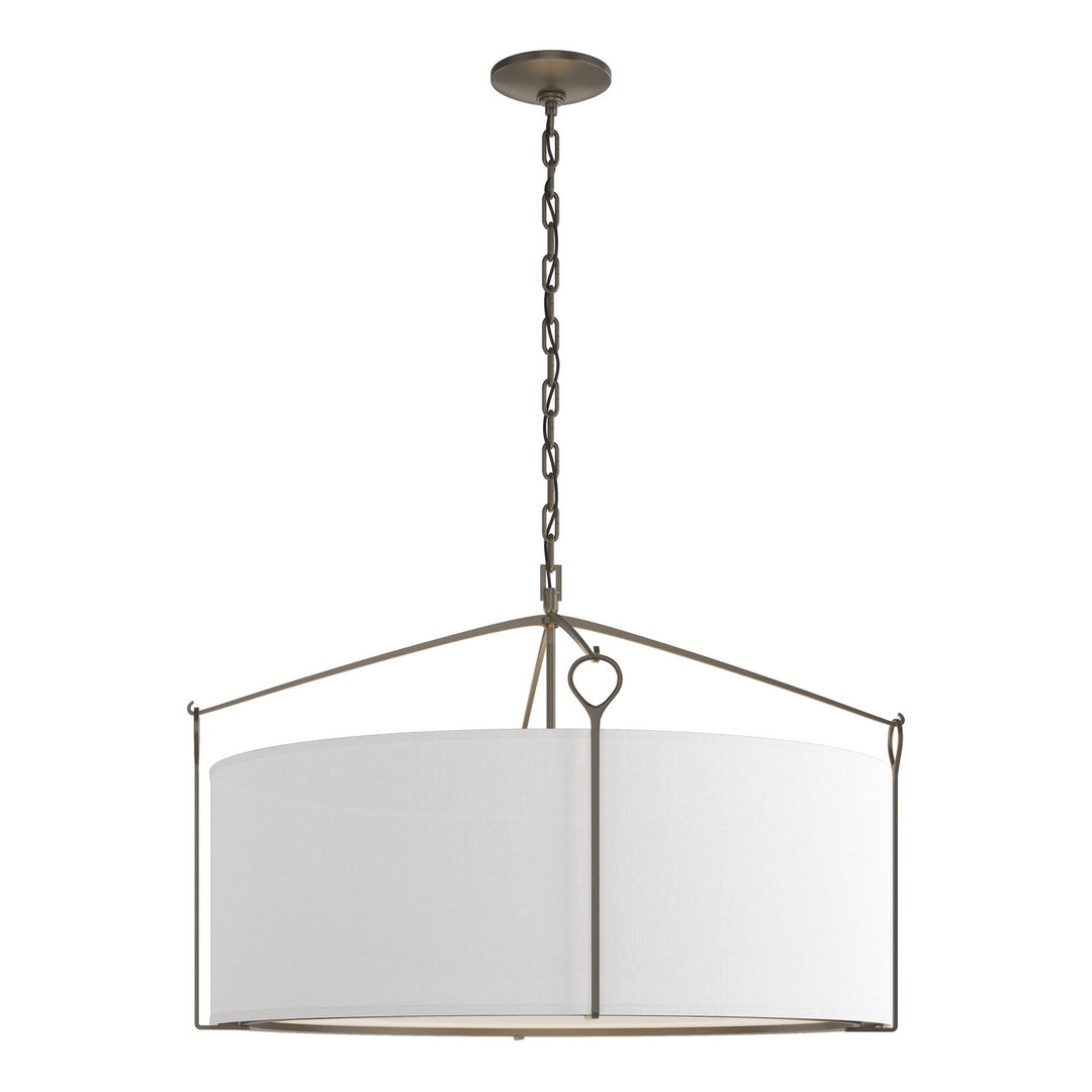 Hubbardton Forge Canada - 104255-SKT-07-SF2899 - Four Light Pendant - Bow - Dark Smoke