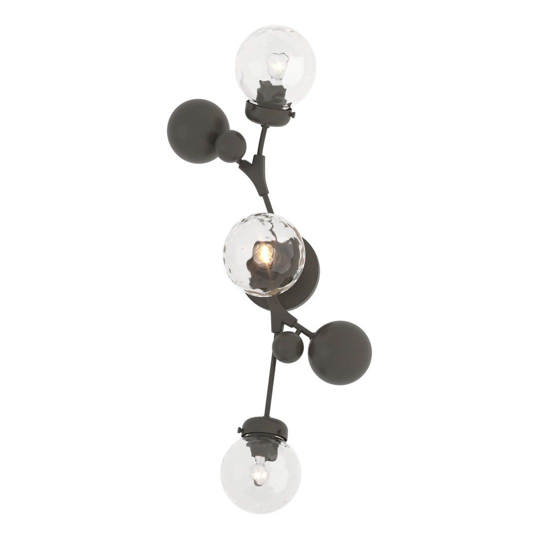 Hubbardton Forge Canada - 206050-SKT-07-LL0629 - Three Light Wall Sconce - Sprig - Dark Smoke