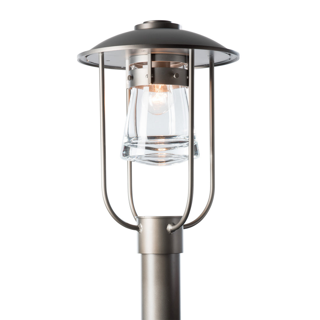 Hubbardton Forge Canada - 347295-SKT-77-ZM0467 - One Light Outdoor Post Mount - Erlenmeyer - Coastal Dark Smoke