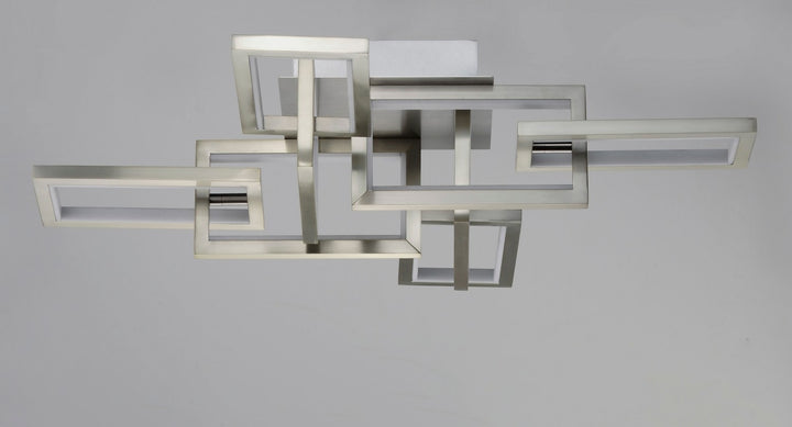 ET2 - E20352-SN - LED Flush Mount - Link - Satin Nickel