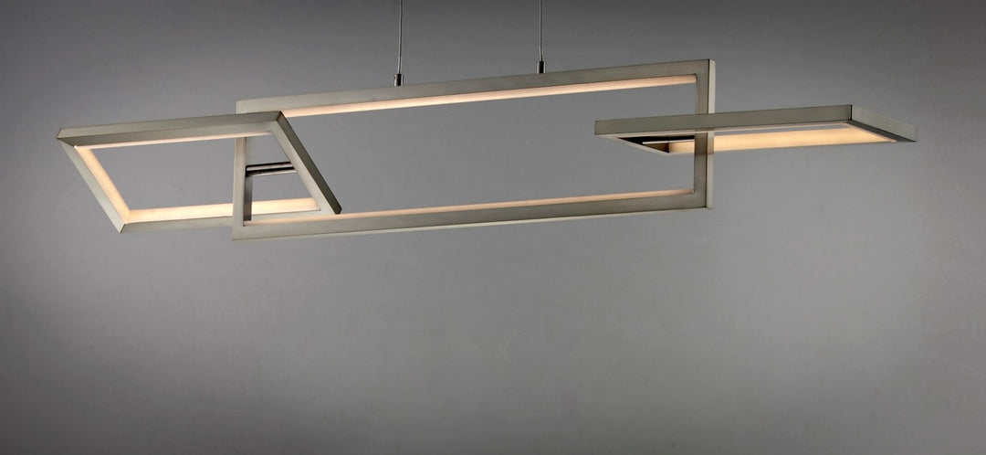 ET2 - E20354-SN - LED Pendant - Link - Satin Nickel