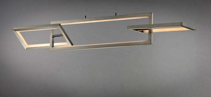 ET2 - E20354-SN - LED Pendant - Link - Satin Nickel