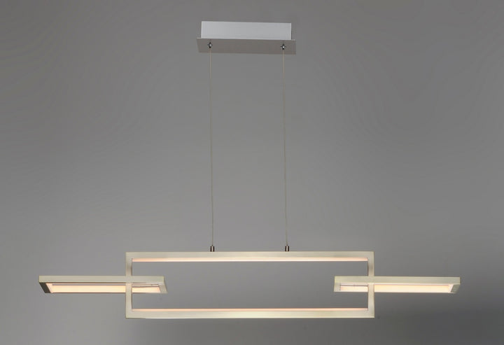 ET2 - E20354-SN - LED Pendant - Link - Satin Nickel