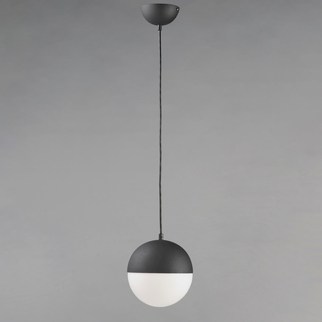 ET2 - E20361-92BK - LED Mini Pendant - Half Moon - Black