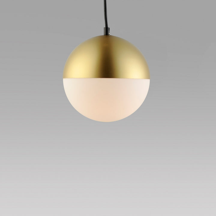 ET2 - E20361-92MG - LED Mini Pendant - Half Moon - Metallic Gold