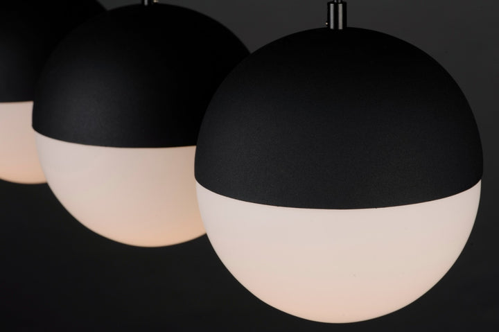 ET2 - E20363-92BK - LED Pendant - Half Moon - Black