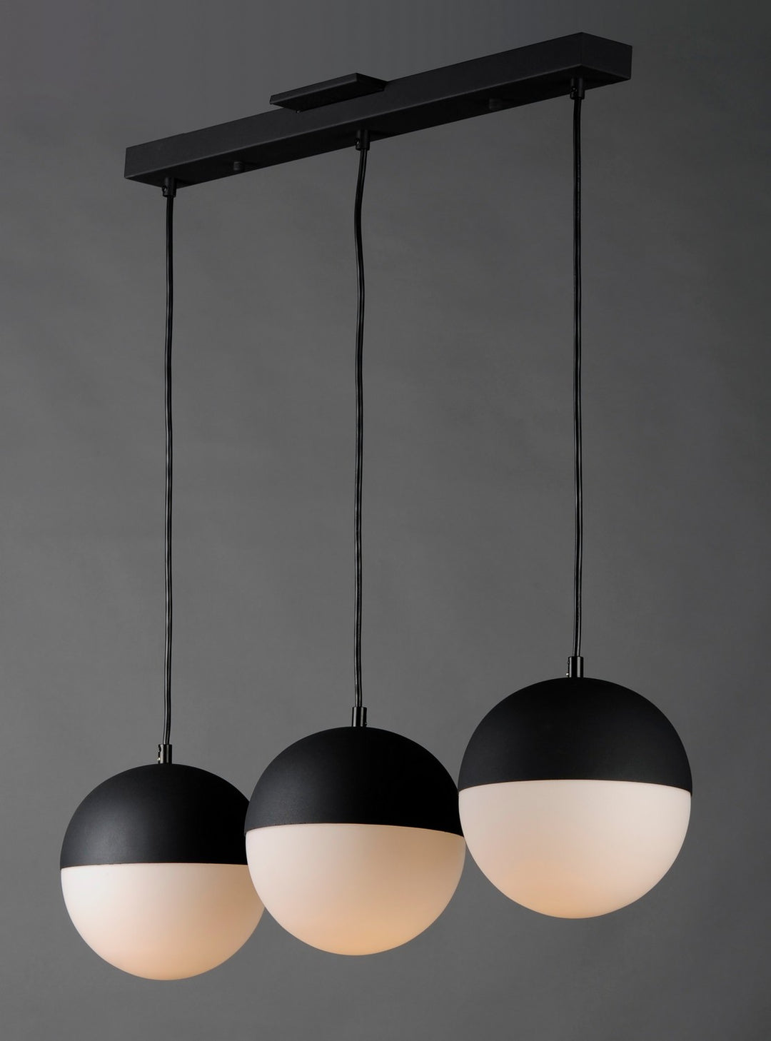 ET2 - E20363-92BK - LED Pendant - Half Moon - Black