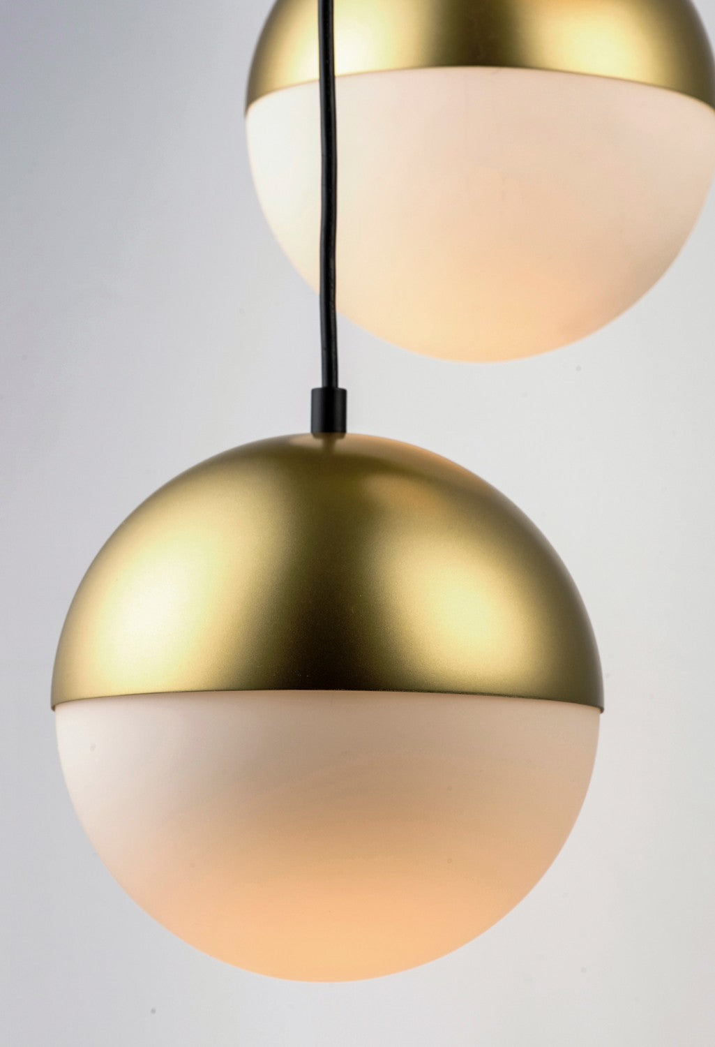 ET2 - E20364-92MG - LED Pendant - Half Moon - Metallic Gold
