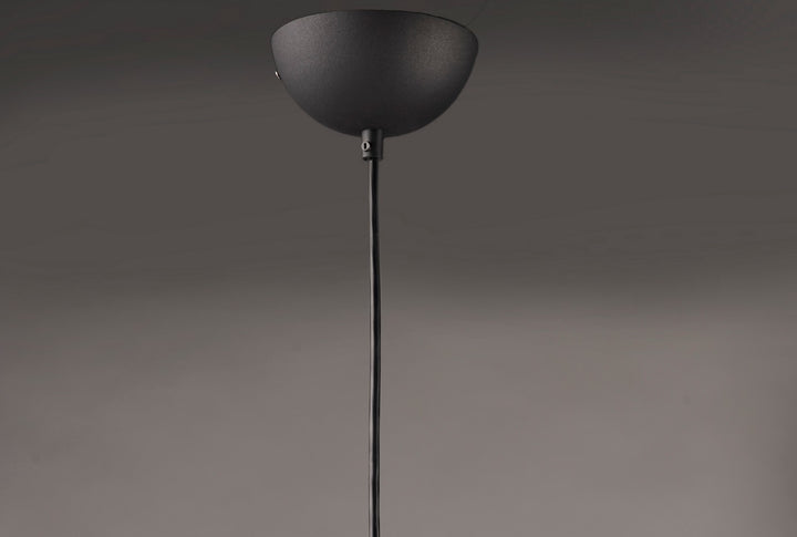 ET2 - E20366-92BK - LED Pendant - Half Moon - Black