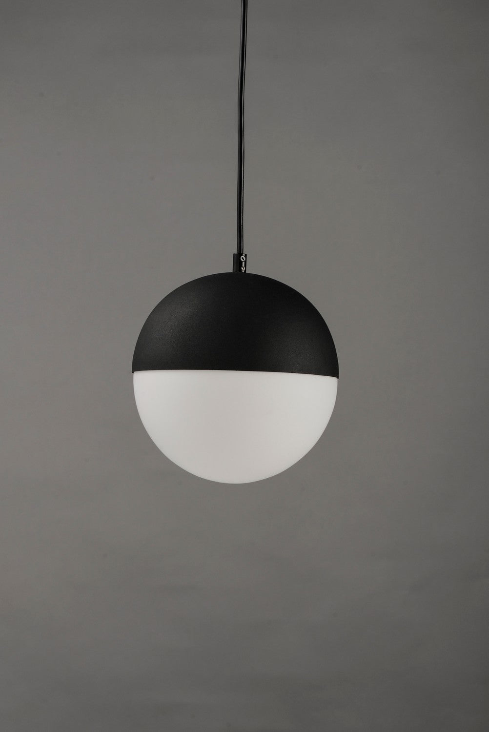 ET2 - E20366-92BK - LED Pendant - Half Moon - Black