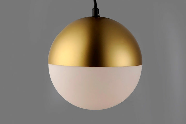 ET2 - E20366-92MG - LED Pendant - Half Moon - Metallic Gold
