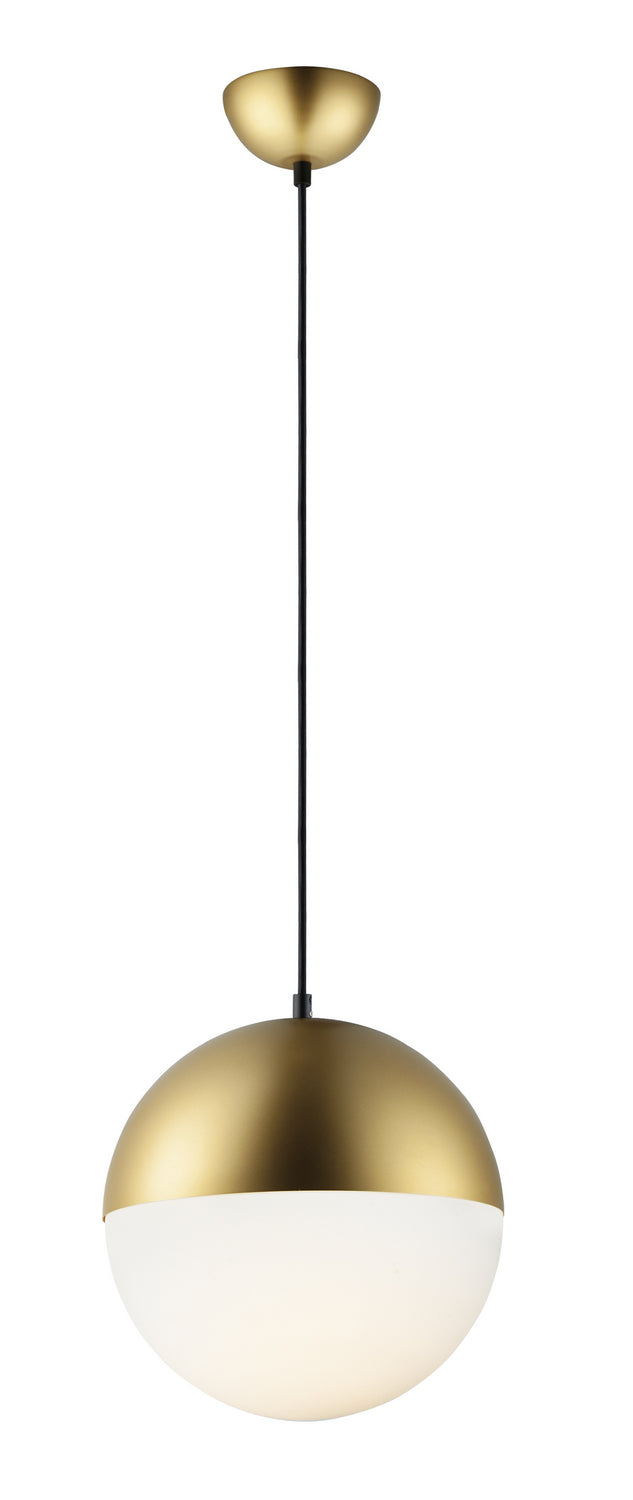 ET2 - E20366-92MG - LED Pendant - Half Moon - Metallic Gold