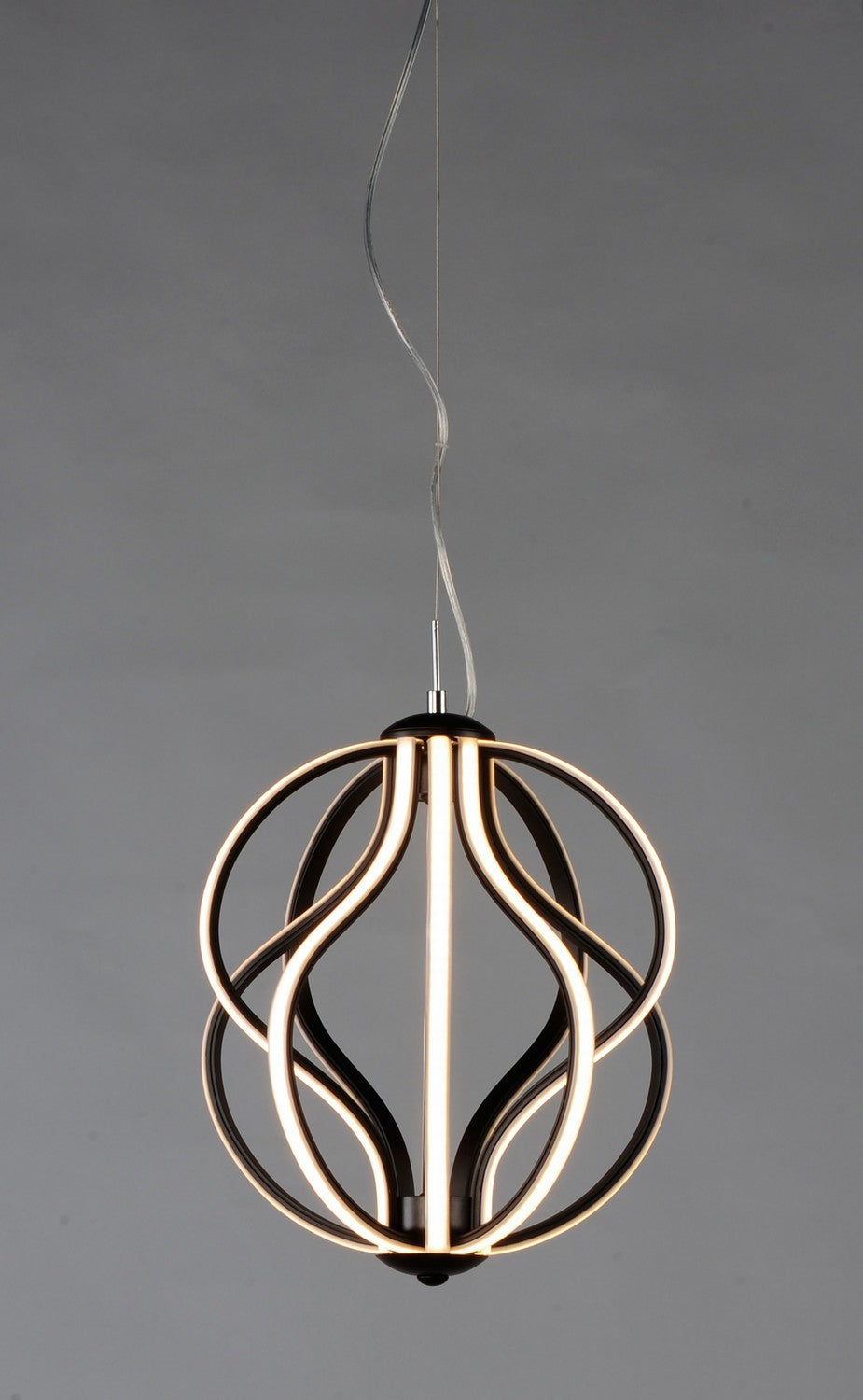 ET2 - E21172-BK - LED Pendant - Aura - Black