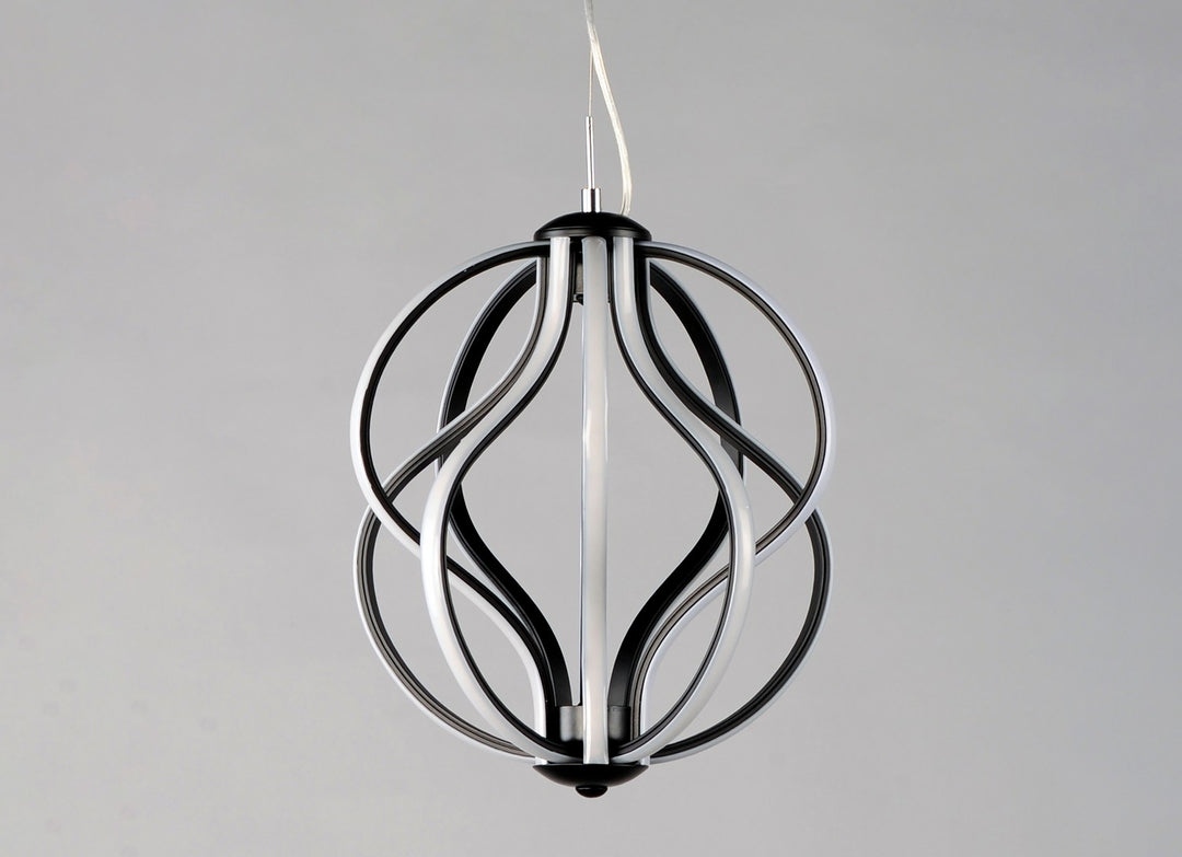 ET2 - E21172-BK - LED Pendant - Aura - Black