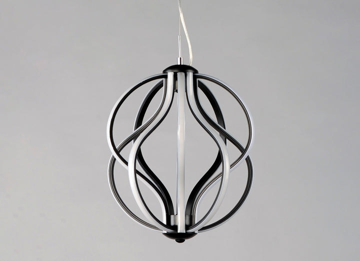 ET2 - E21172-BK - LED Pendant - Aura - Black
