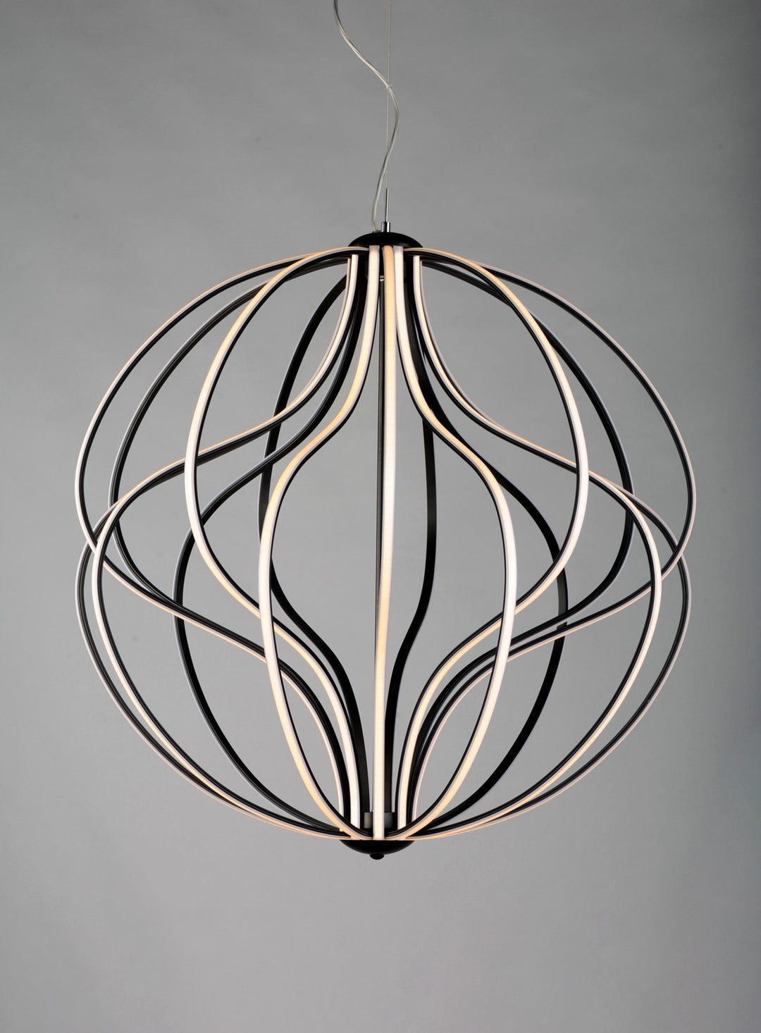 ET2 - E21178-BK - LED Pendant - Aura - Black