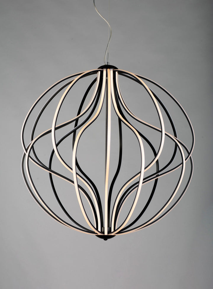 ET2 - E21178-BK - LED Pendant - Aura - Black